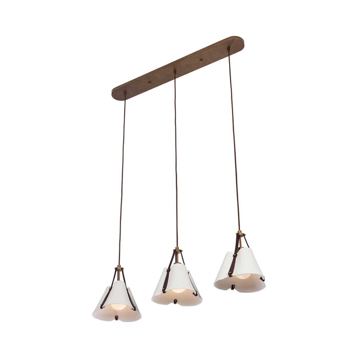 Embrace Linear Pendant Light in Detail.