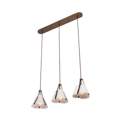 Embrace Linear Pendant Light in Detail.
