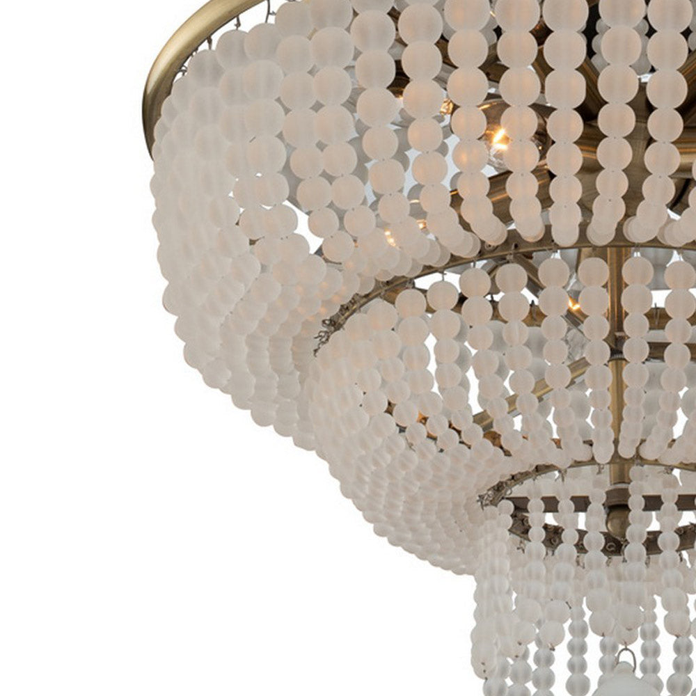 Esperanza Flush Mount Ceiling Light in Detail.
