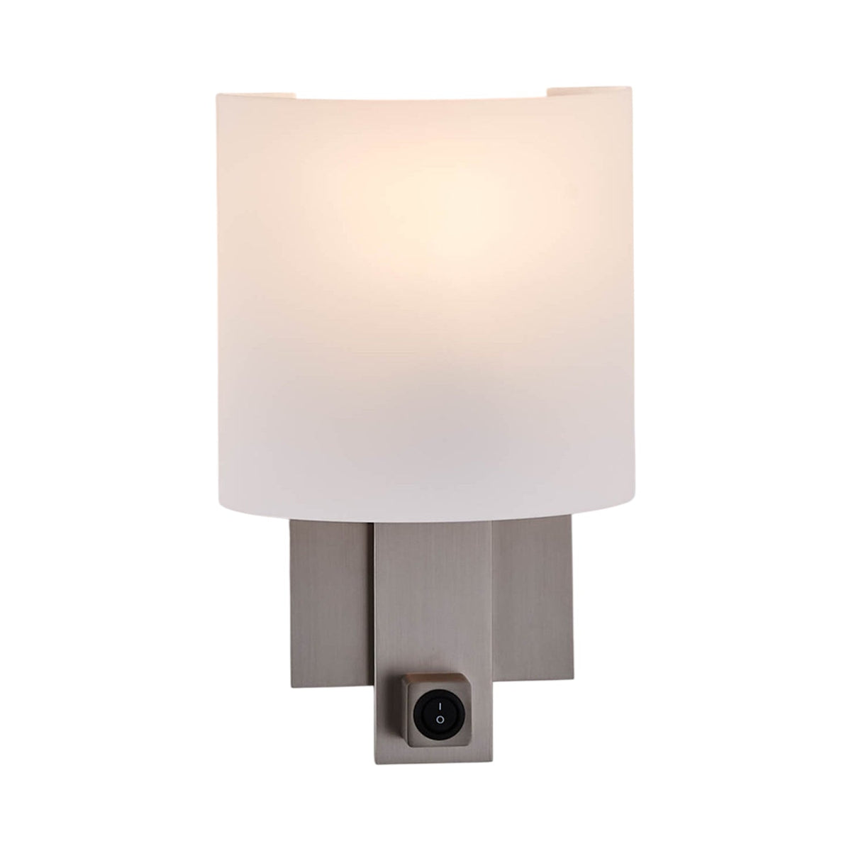 Espille Wall Light in Satin Nickel (On/off).