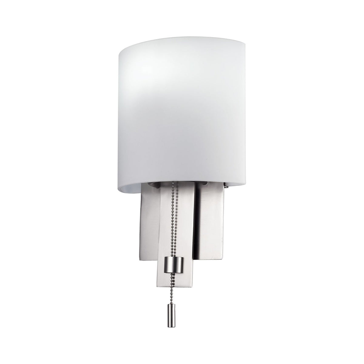 Espille Wall Light in Satin Nickel (Pull-chain).