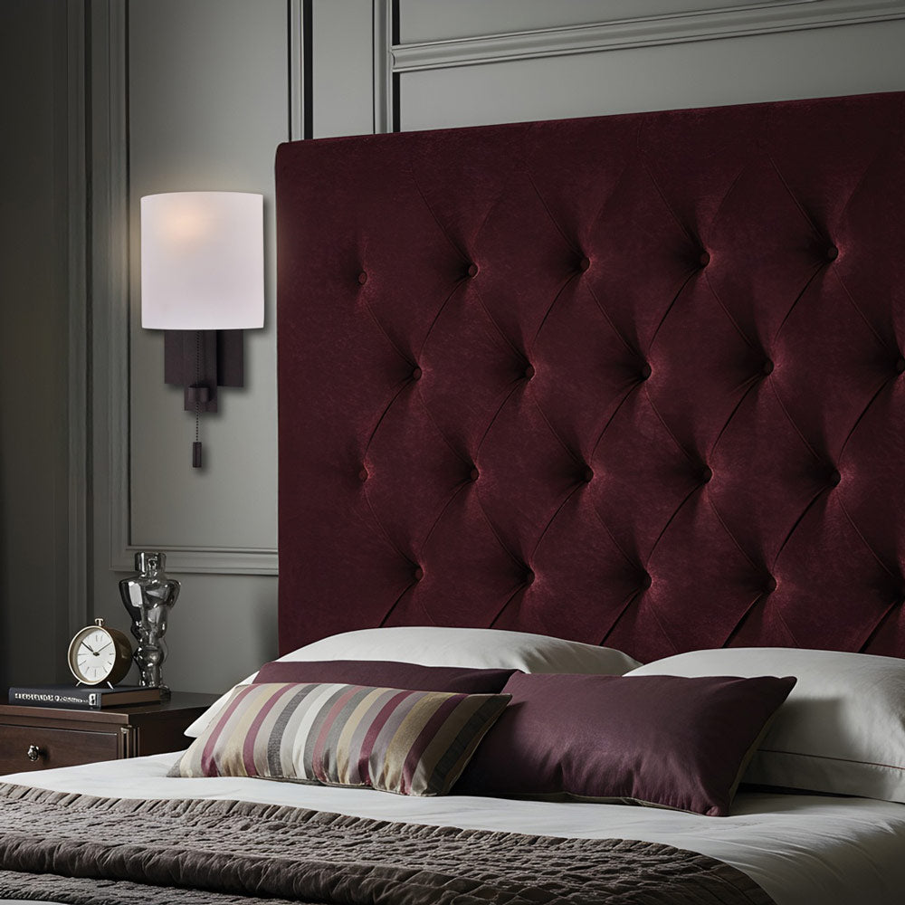 Espille Wall Light in bedroom.