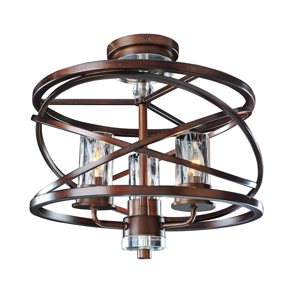 Eternity Semi Flush Mount Ceiling Light.