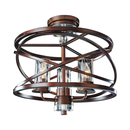 Eternity Semi Flush Mount Ceiling Light.