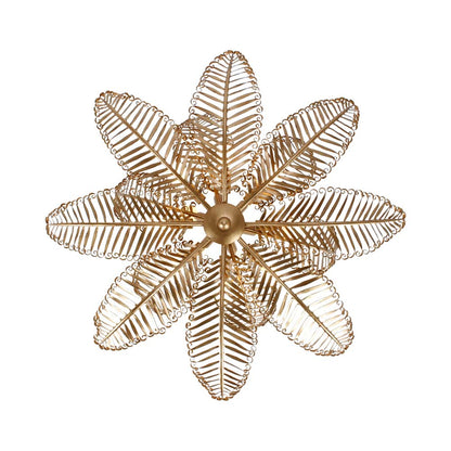 Fern Chandelier in Detail.