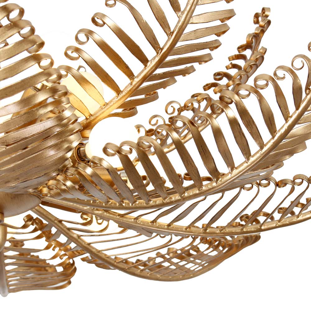 Fern Chandelier in Detail.