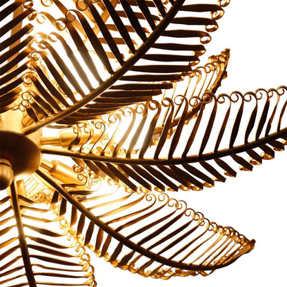 Fern Chandelier in Detail.