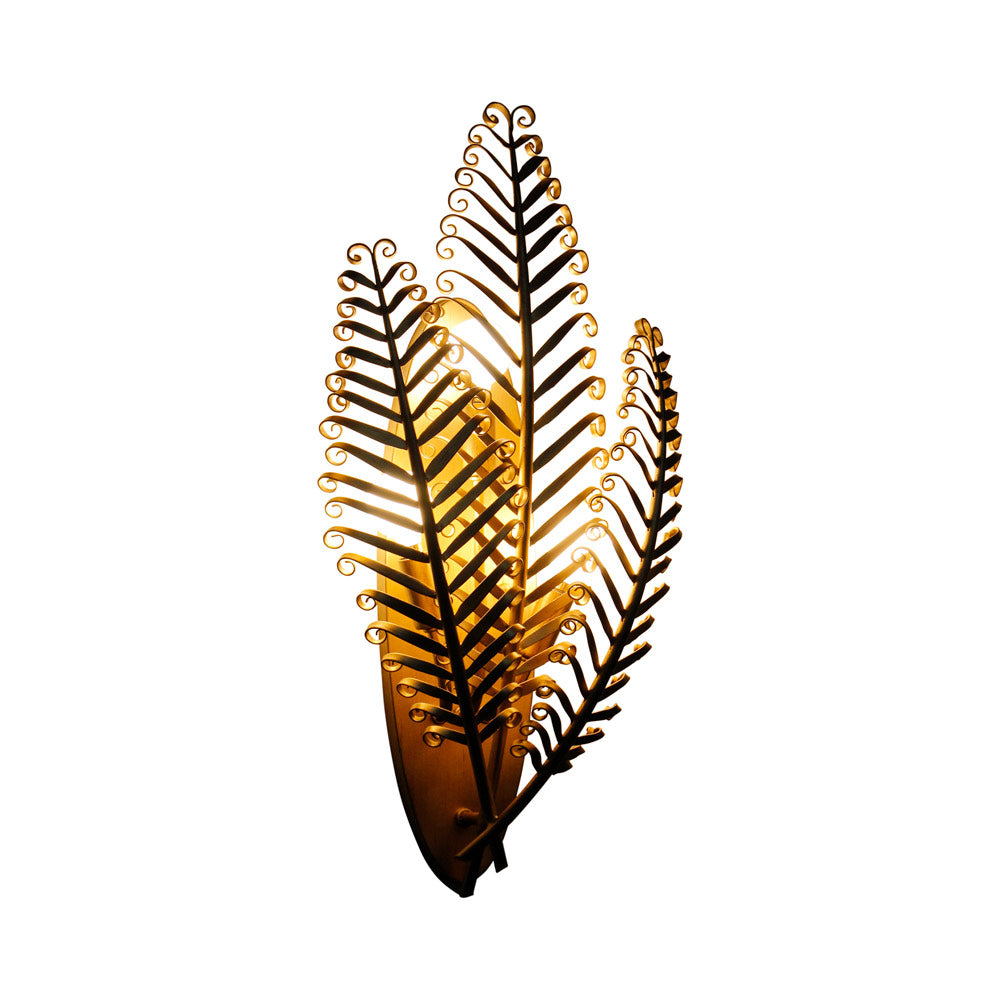 Fern Wall Light in Detail.