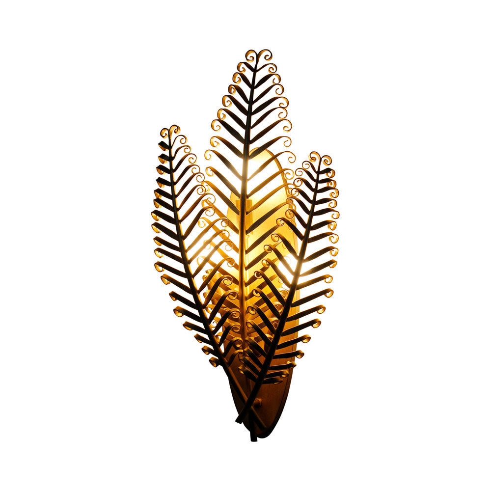 Fern Wall Light in Detail.