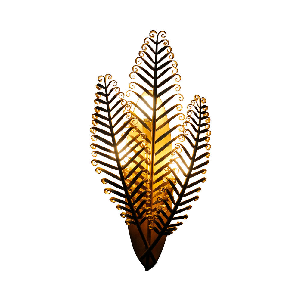 Fern Wall Light in Detail.