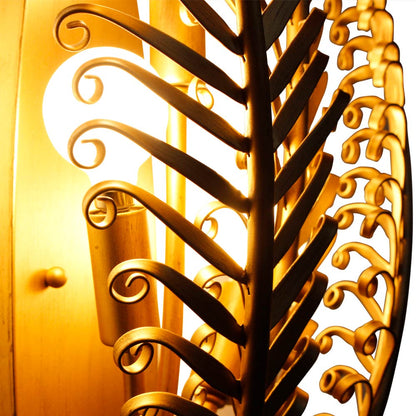 Fern Wall Light in Detail.
