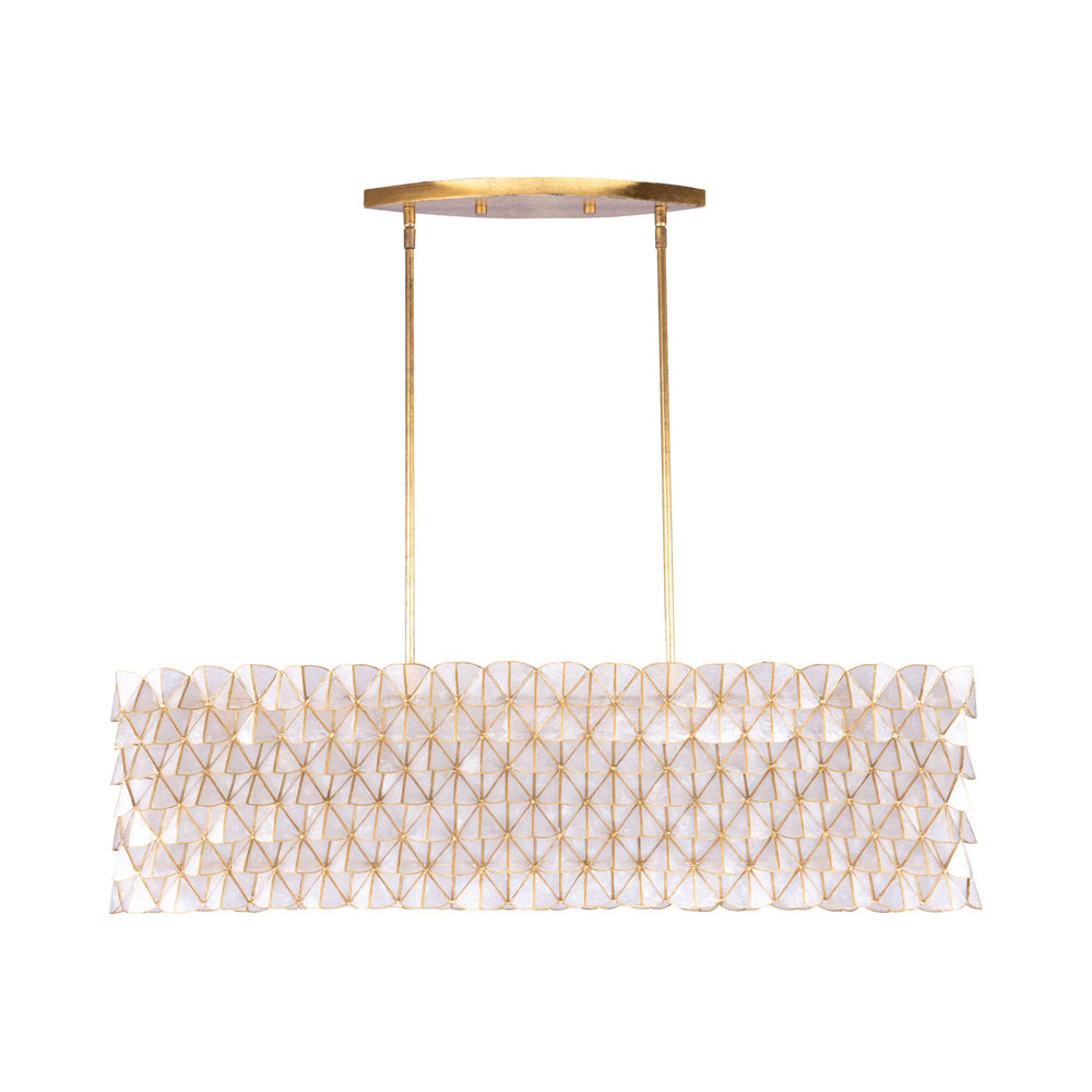 Flair Linear Pendant Light in Detail.