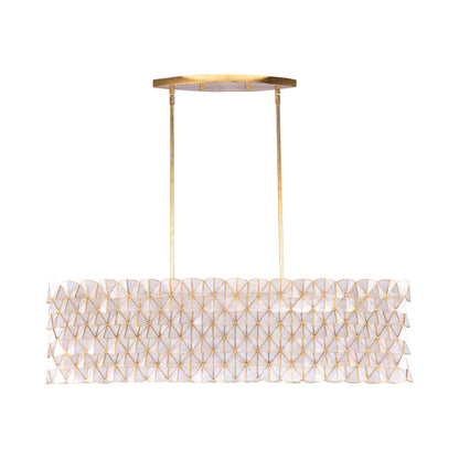 Flair Linear Pendant Light in Detail.