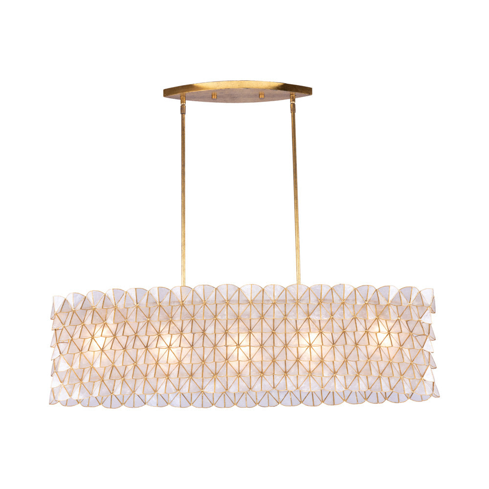 Flair Linear Pendant Light in Detail.