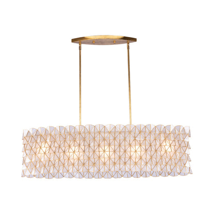 Flair Linear Pendant Light in Detail.