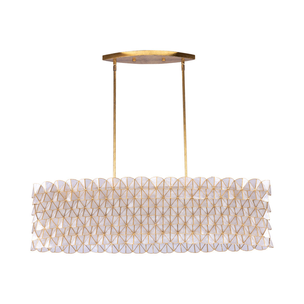 Flair Linear Pendant Light in Detail.