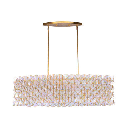 Flair Linear Pendant Light in Detail.