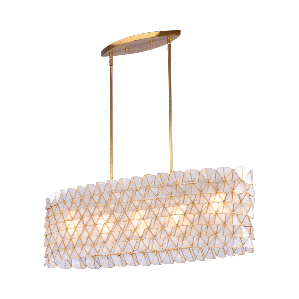 Flair Linear Pendant Light in Detail.