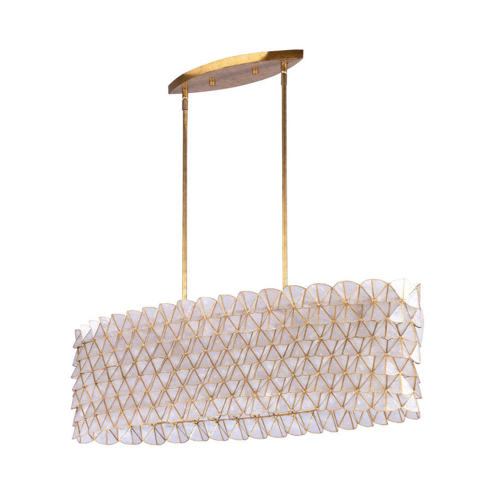 Flair Linear Pendant Light in Detail.
