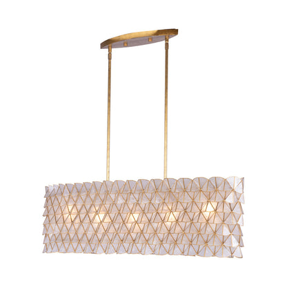 Flair Linear Pendant Light in Detail.