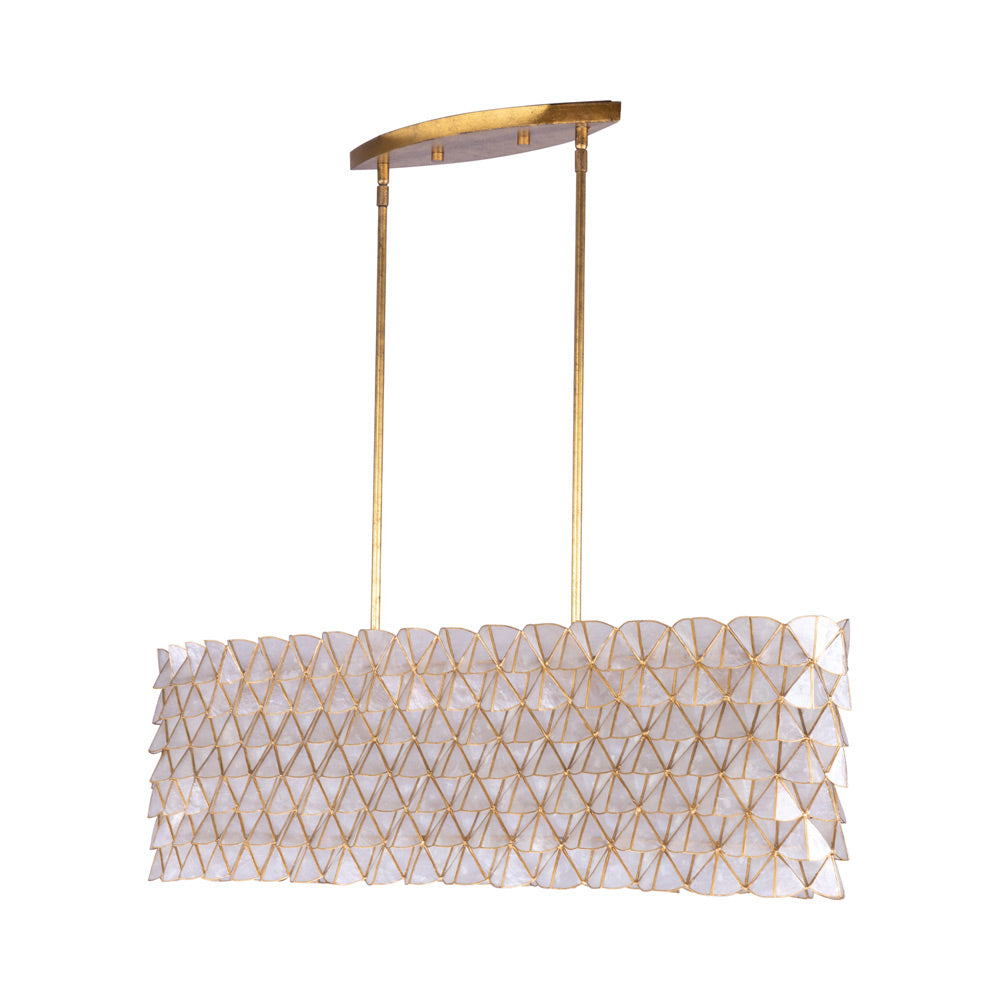 Flair Linear Pendant Light in Detail.