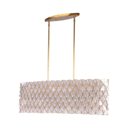 Flair Linear Pendant Light in Detail.