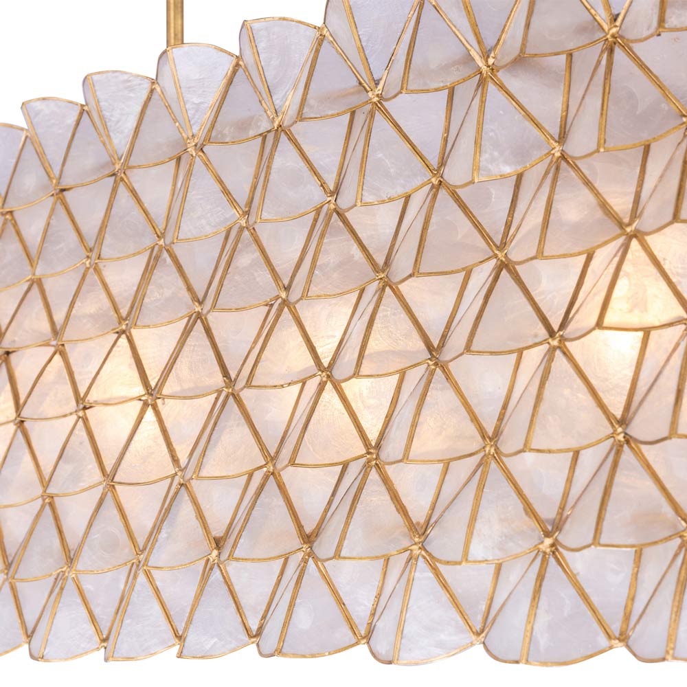 Flair Linear Pendant Light in Detail.