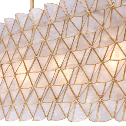 Flair Linear Pendant Light in Detail.