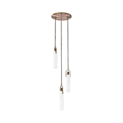 Flint Drop LED Multi Light Pendant Light (3-Light).