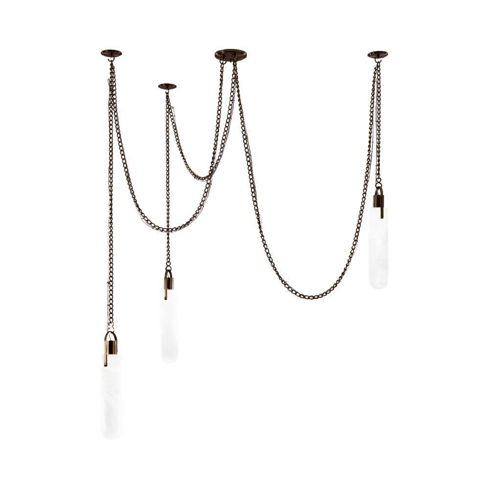 Flint LED Multi Light Pendant Light (3-Light).