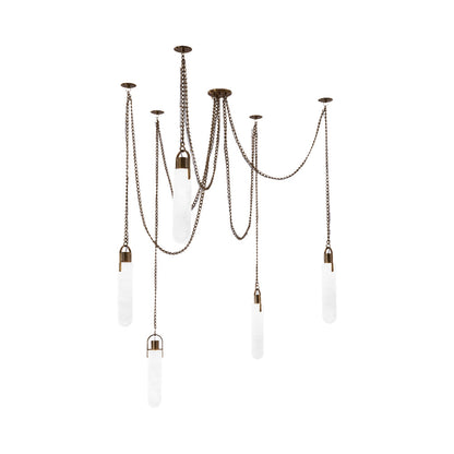 Flint LED Multi Light Pendant Light (5-Light).