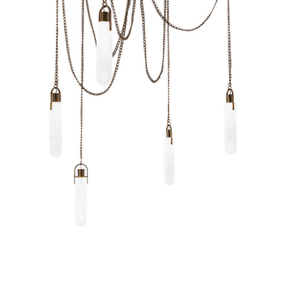 Flint LED Multi Light Pendant Light in Detail.