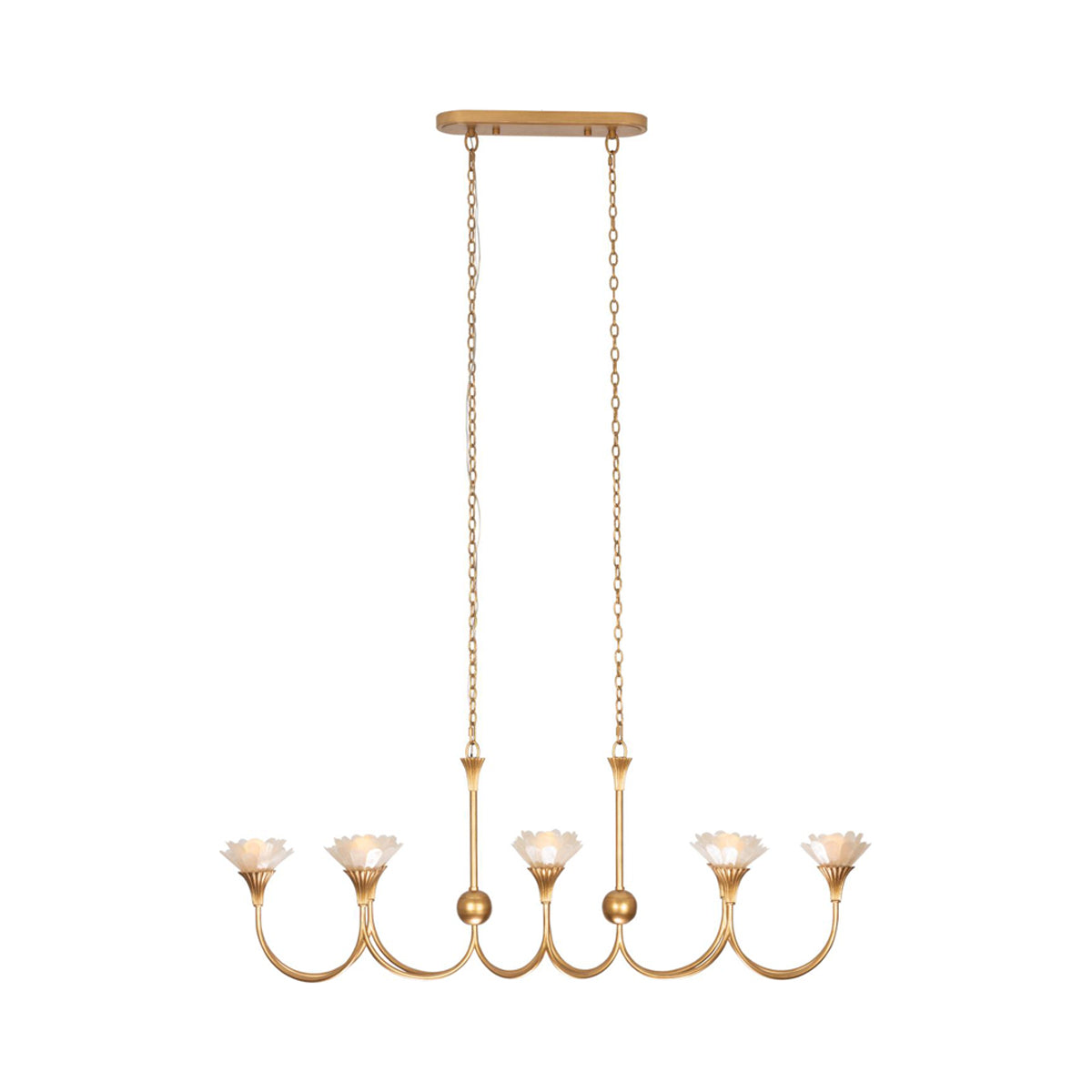Flora Linear Pendant Light.
