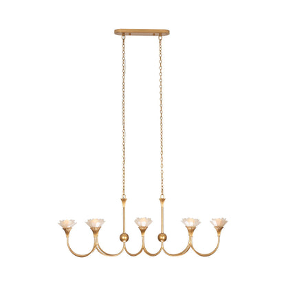 Flora Linear Pendant Light.