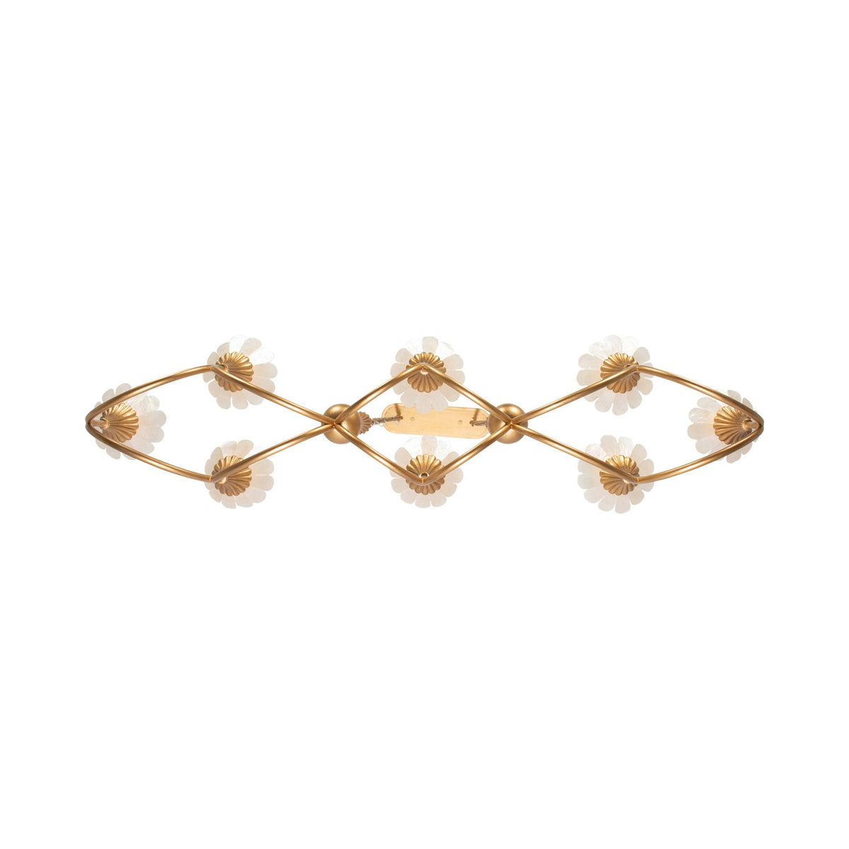 Flora Linear Pendant Light in Detail.