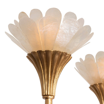 Flora Linear Pendant Light in Detail.