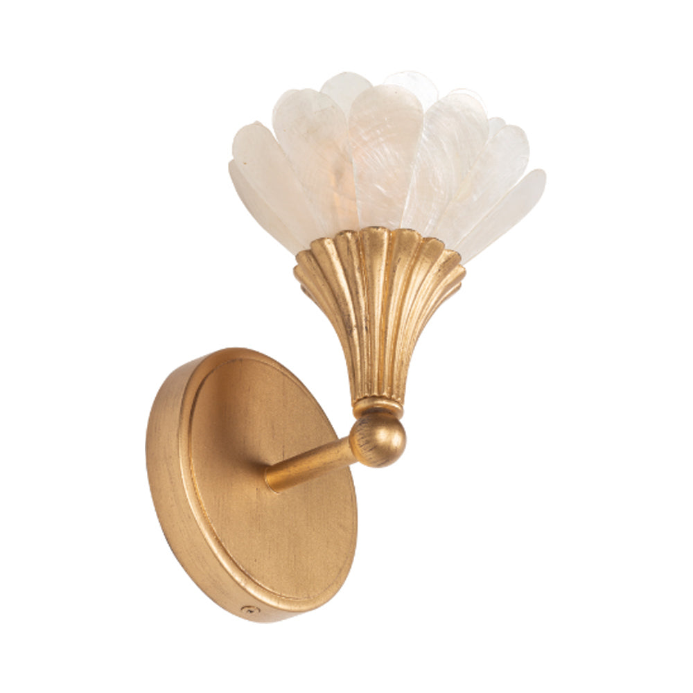Flora Short Wall Light in Detail.