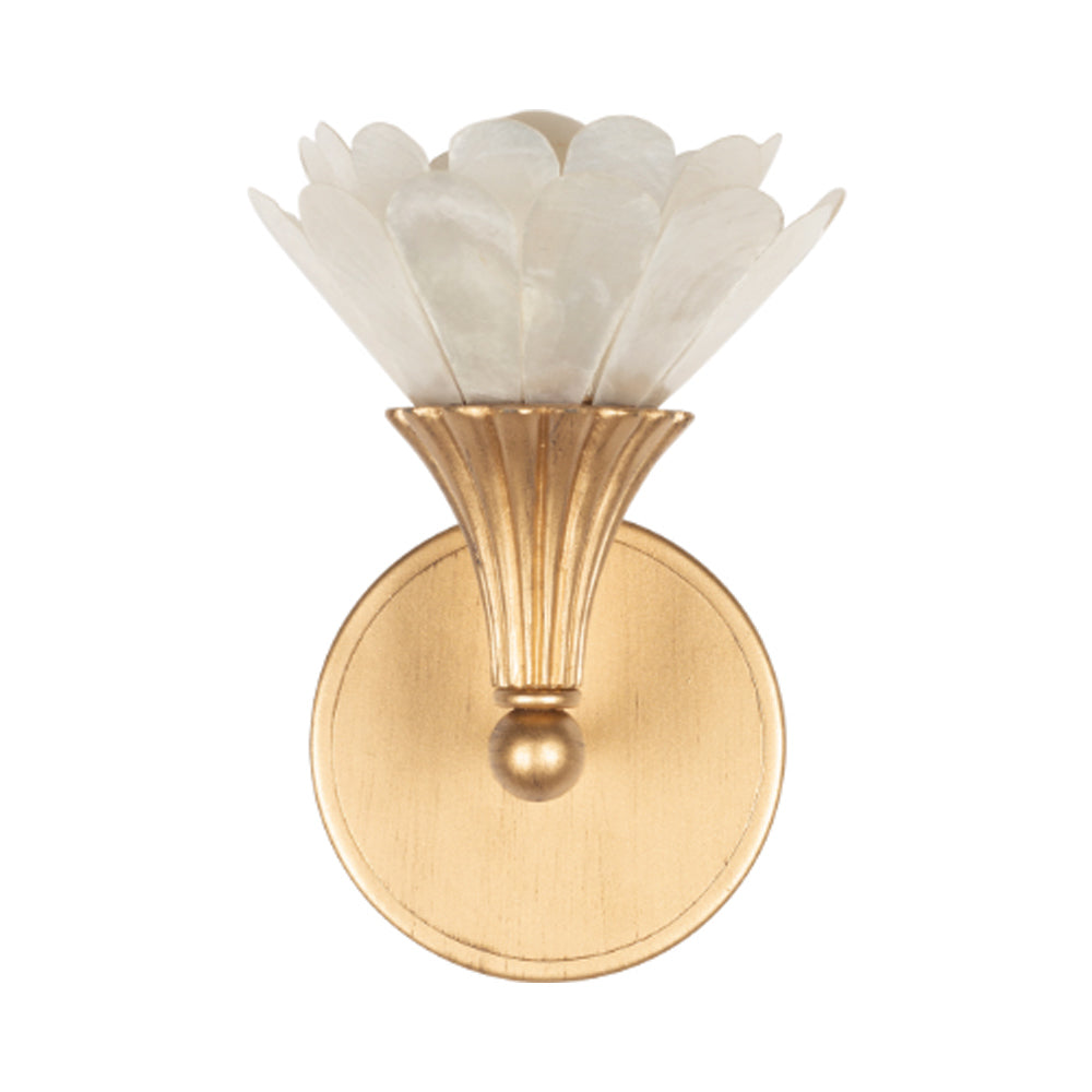 Flora Short Wall Light in Detail.