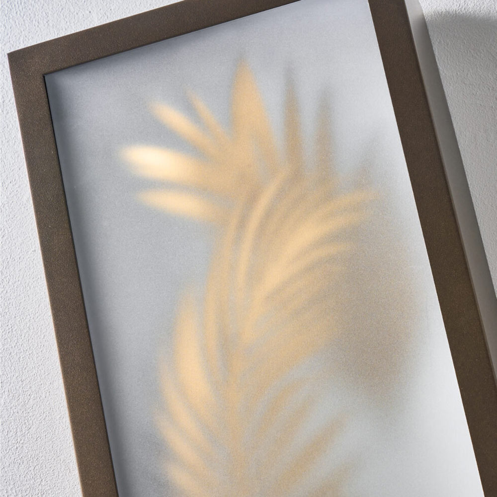 Folium Outdoor LED Wall Light in Detail.