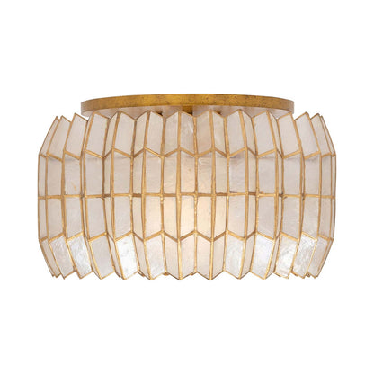 Fractal Flush Mount Ceiling Light.