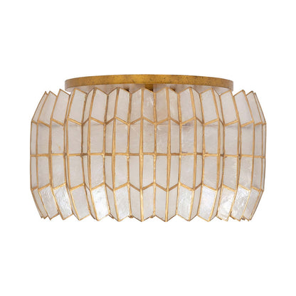 Fractal Flush Mount Ceiling Light in Detail.