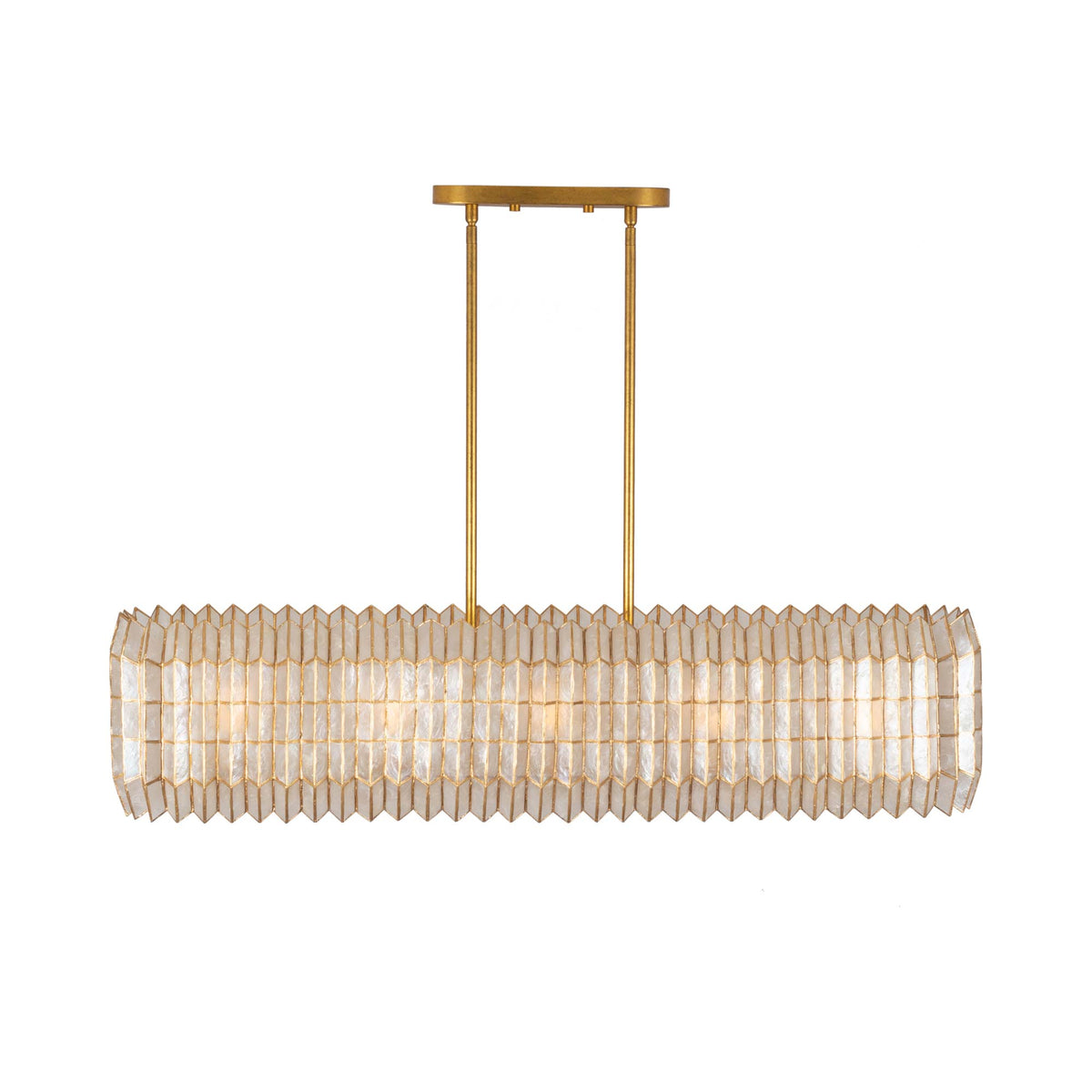 Fractal Linear Pendant Light in Detail.