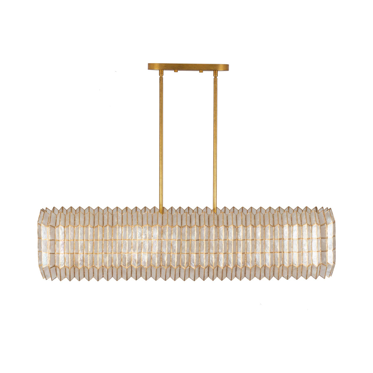 Fractal Linear Pendant Light in Detail.