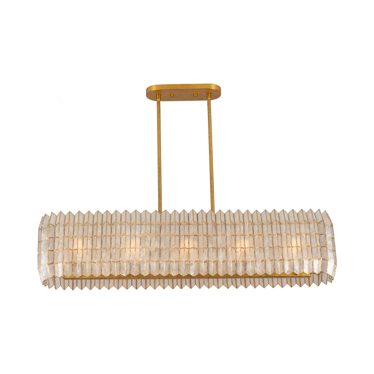 Fractal Linear Pendant Light in Detail.