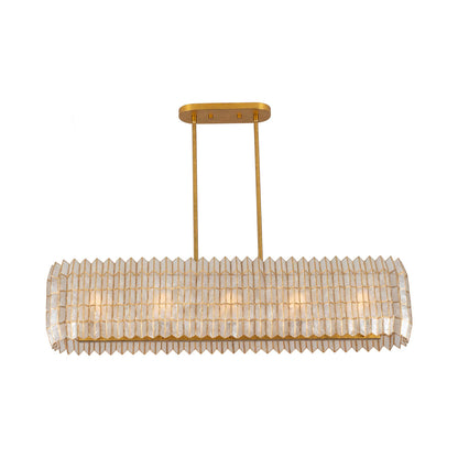 Fractal Linear Pendant Light in Detail.