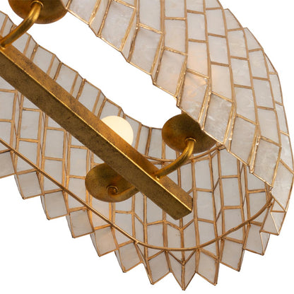 Fractal Linear Pendant Light in Detail.