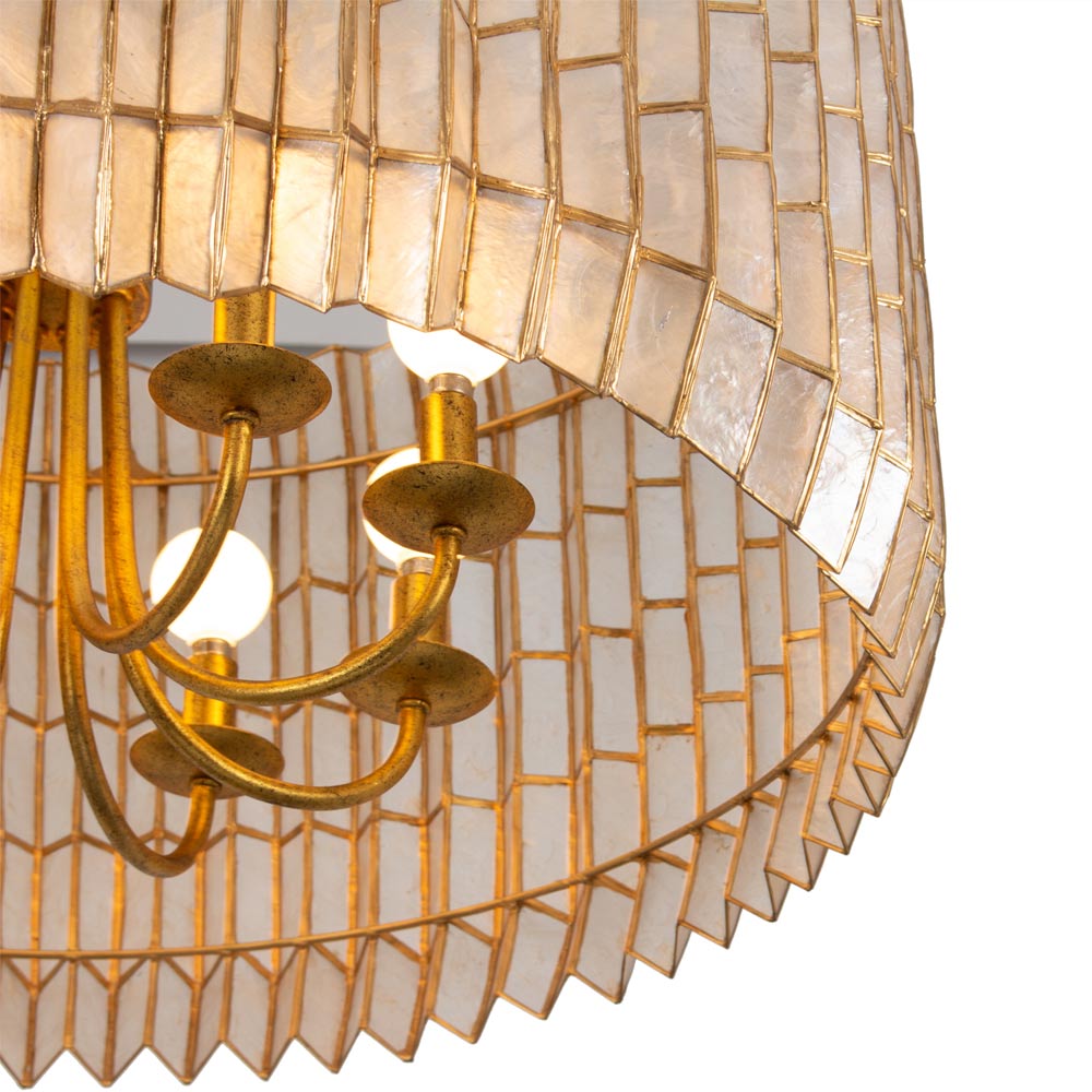 Fractal Pendant Light in Detail.