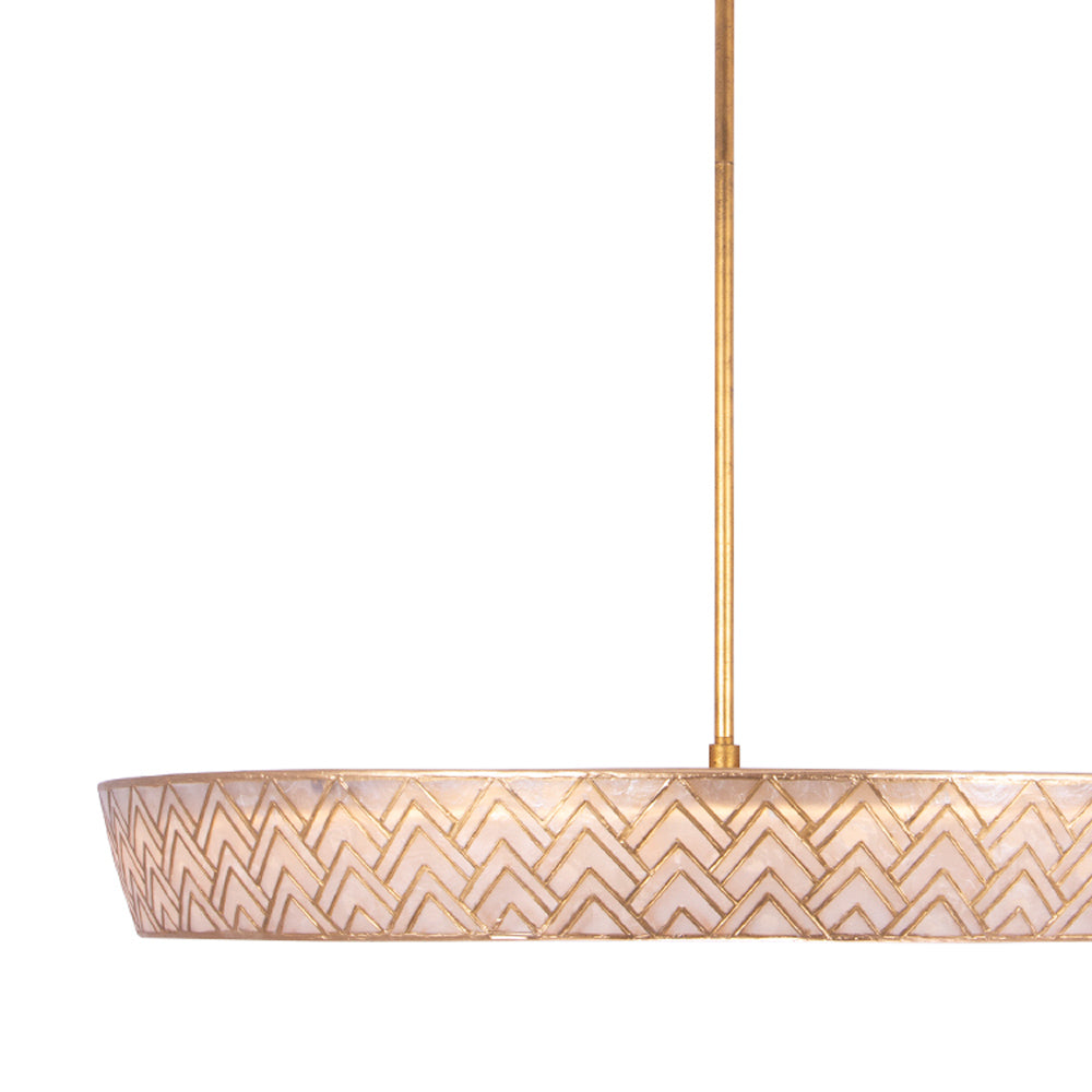 Geo LED Pendant Light in Detail.