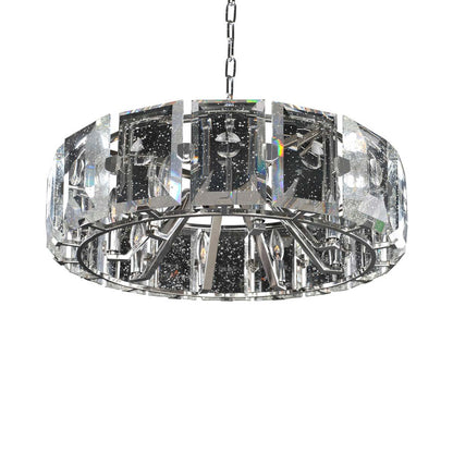 Giada Pendant Light in Polished Stainless Steel (8-Light).