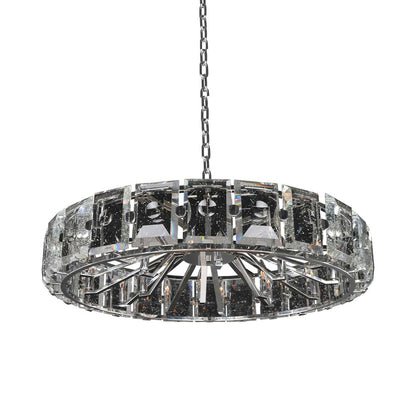 Giada Pendant Light in Polished Stainless Steel (18-Light).